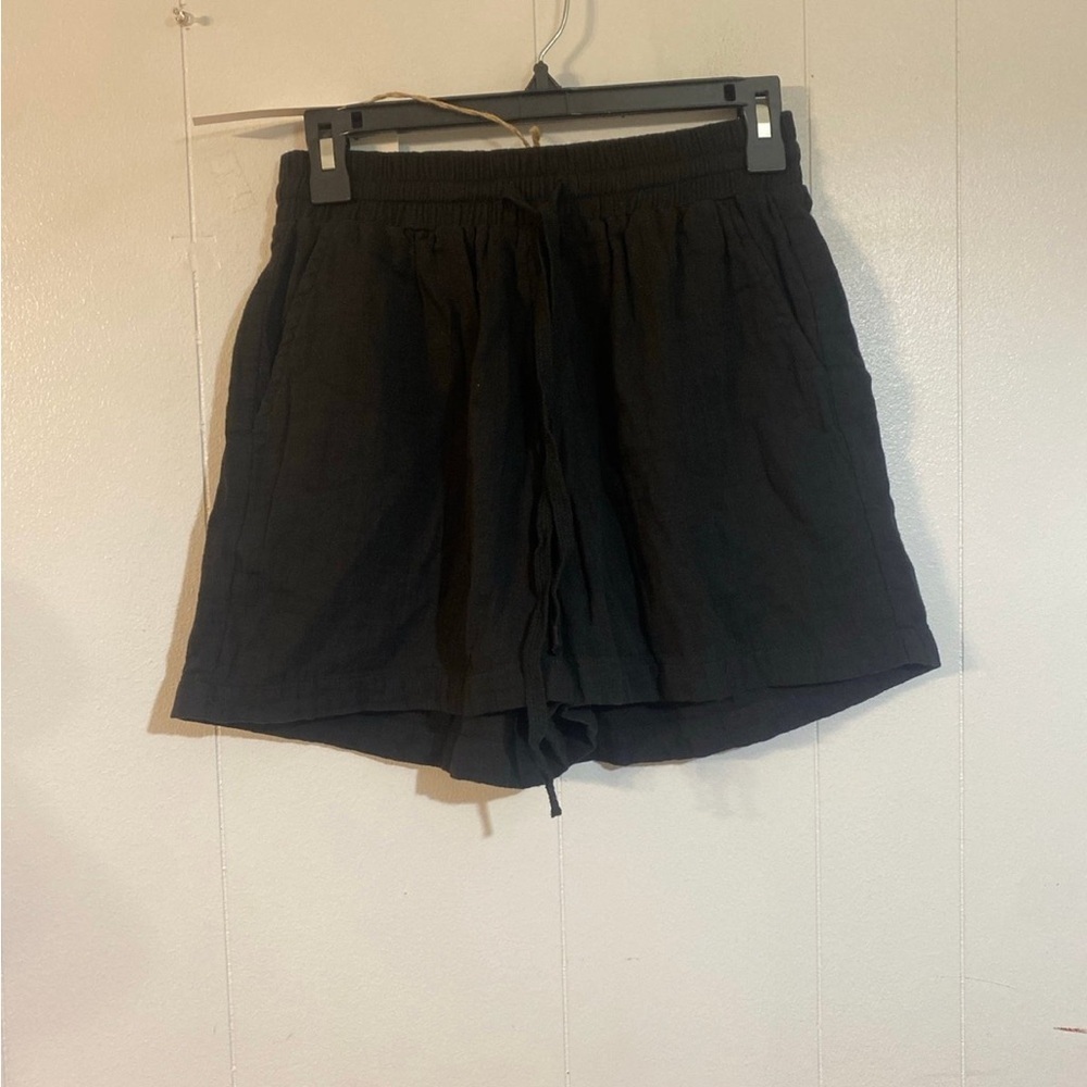 Gottex Beach Life Resort Black Flowy Style Casual Drawstring Short NWT size S - Picture 6 of 8